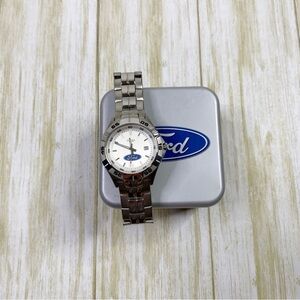 Fossil Ford Silver Quartz Men’s Watch